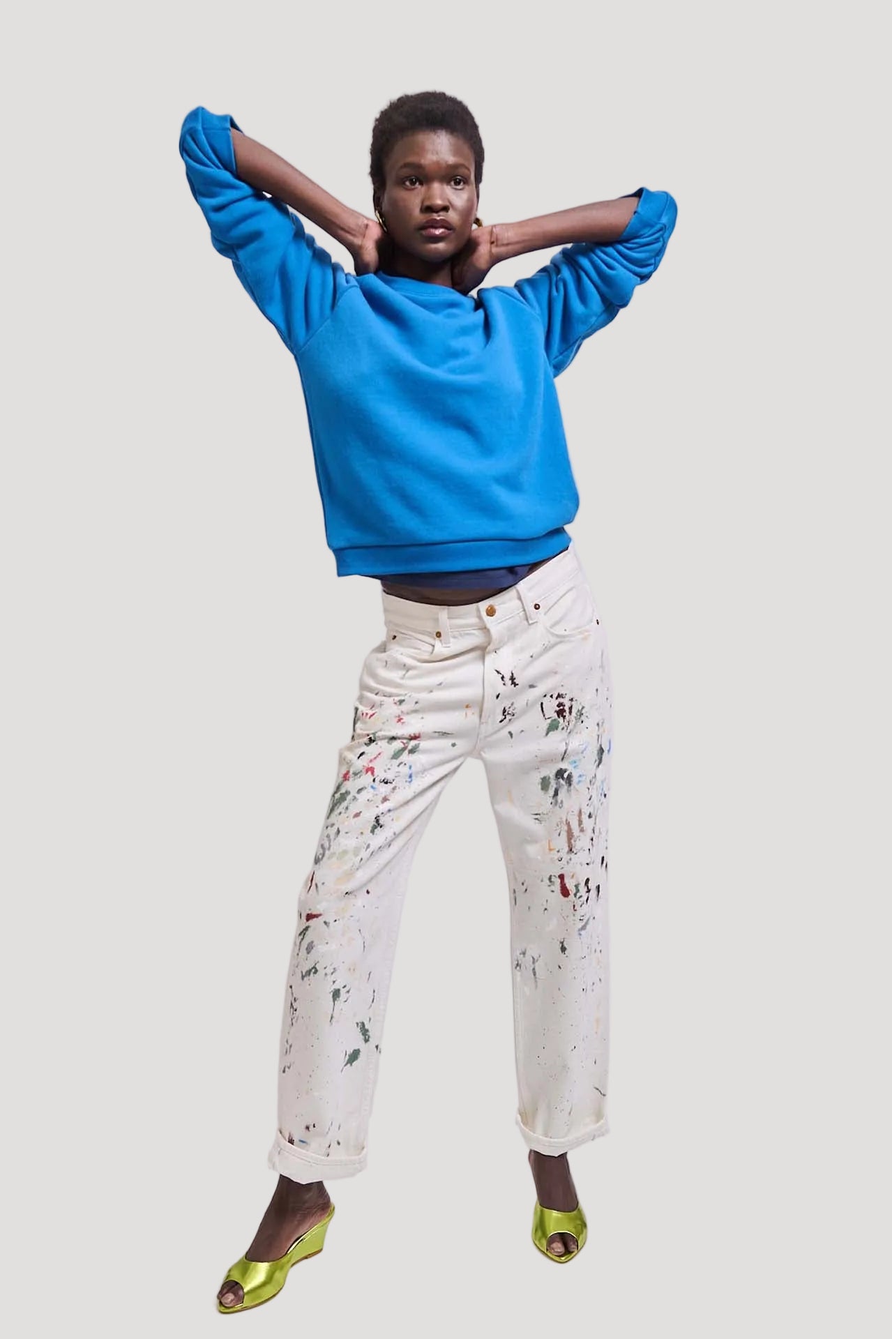 The Daily Sweatshirt in Royal Blue