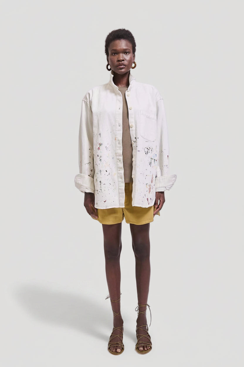 The Essential Shirt in Painted Oyster