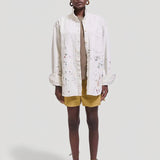 The Essential Shirt in Painted Oyster
