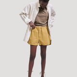 The Track Short in Tan