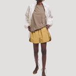 The Track Short in Tan