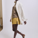 The Track Short in Tan