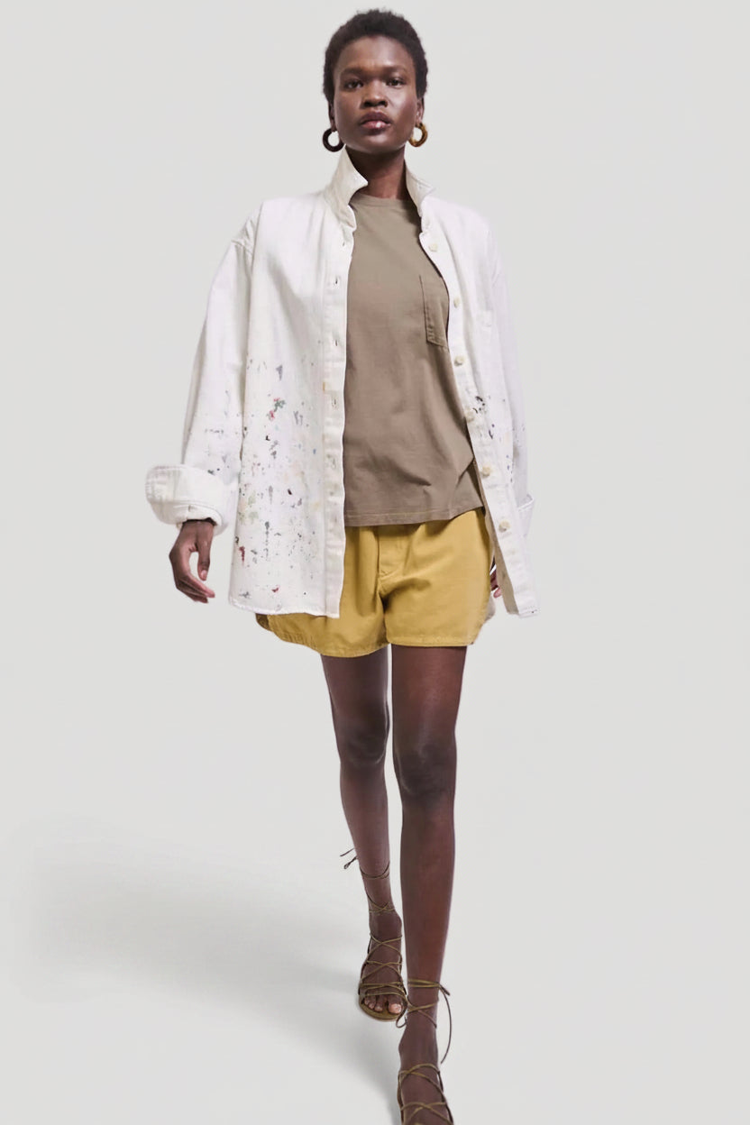 The Essential Shirt in Painted Oyster