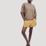 The Track Short in Tan