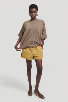 The Boxy Tee in Loden