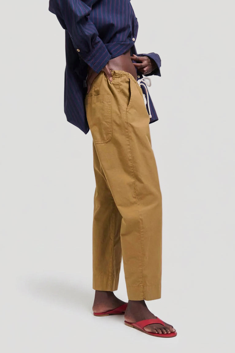 The Rope Tie Pant in Khaki