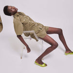 The Track Short in Loden
