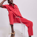 The Scout Shirt in Red