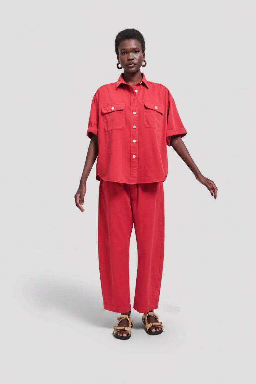 The Scout Shirt in Red