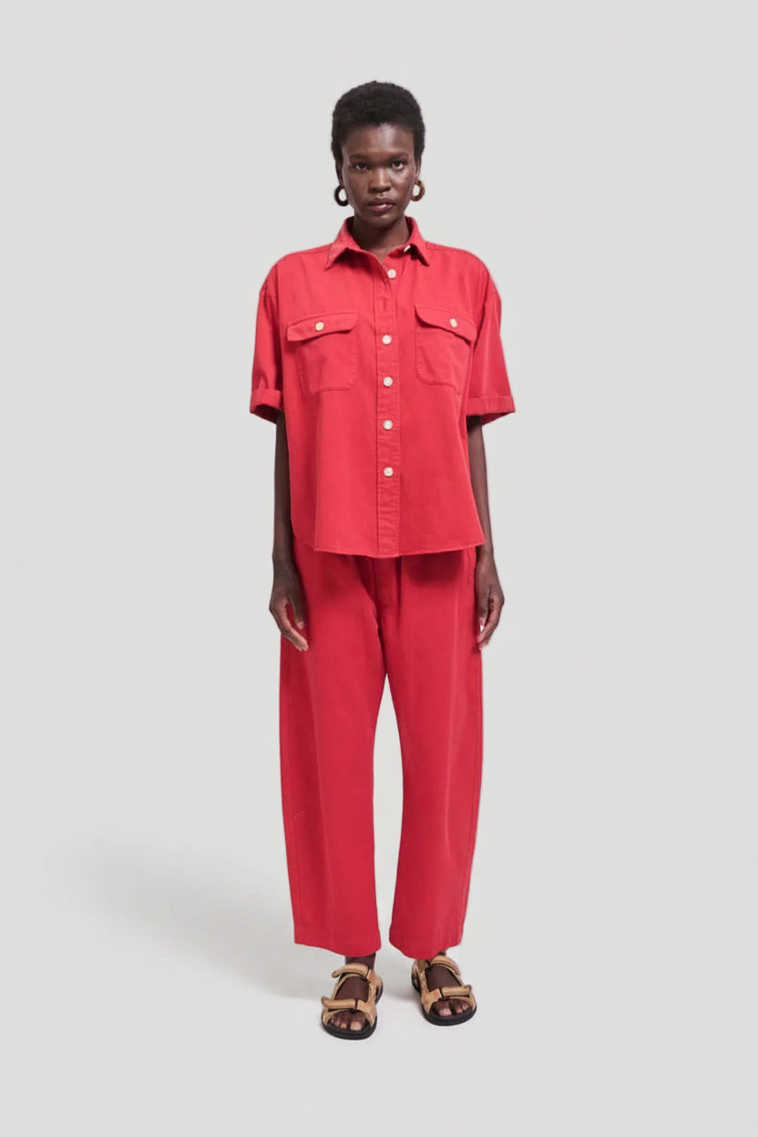 The Scout Shirt in Red