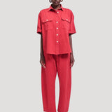The Scout Shirt in Red