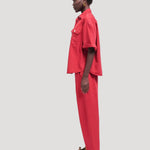 The Boxer Pant in Red