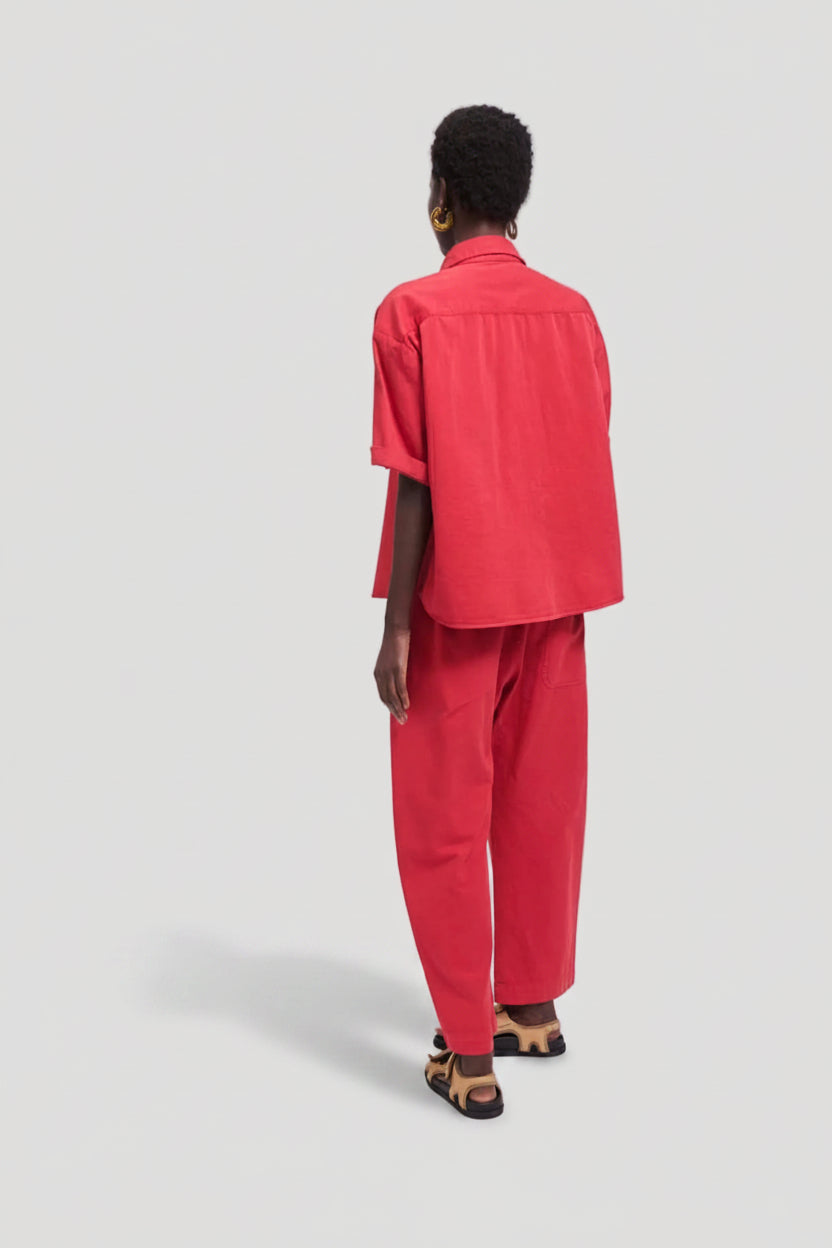 The Boxer Pant in Red