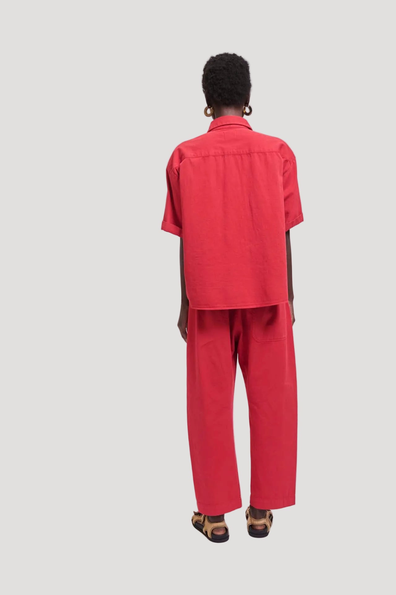 The Scout Shirt in Red