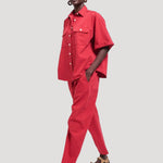 The Scout Shirt in Red