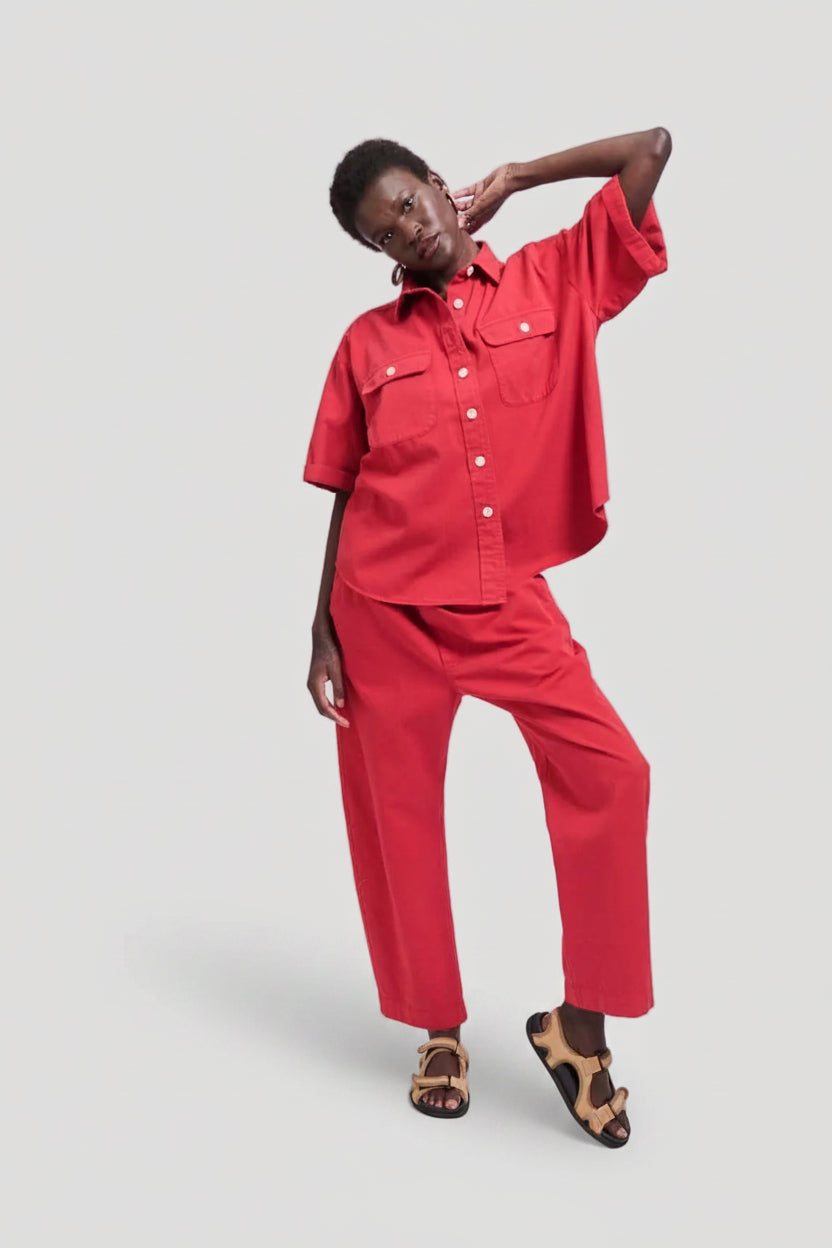 The Scout Shirt in Red