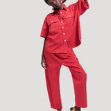 The Scout Shirt in Red