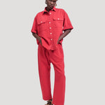 The Boxer Pant in Red
