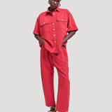 The Boxer Pant in Red