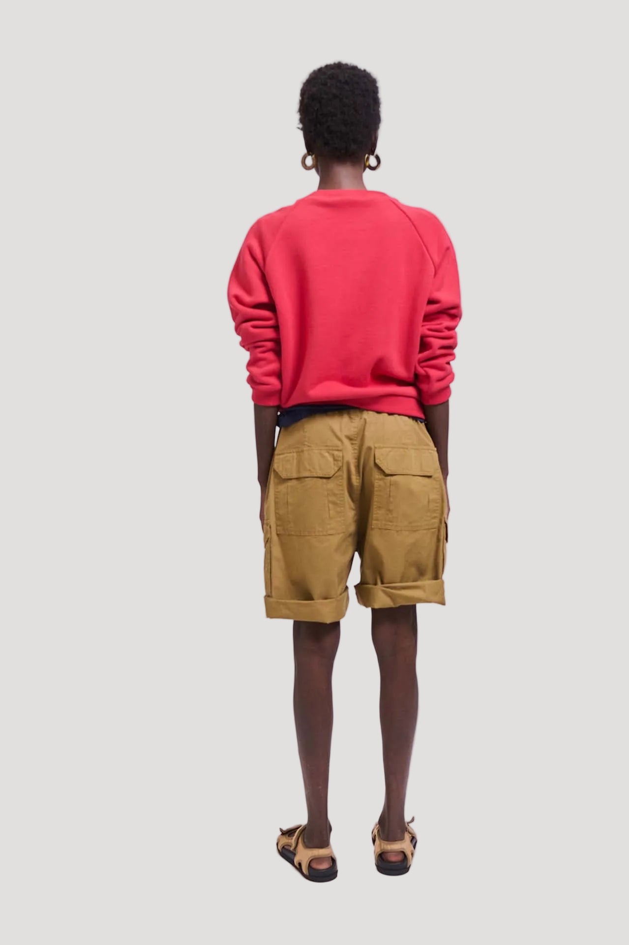 The Daily Sweatshirt in Red