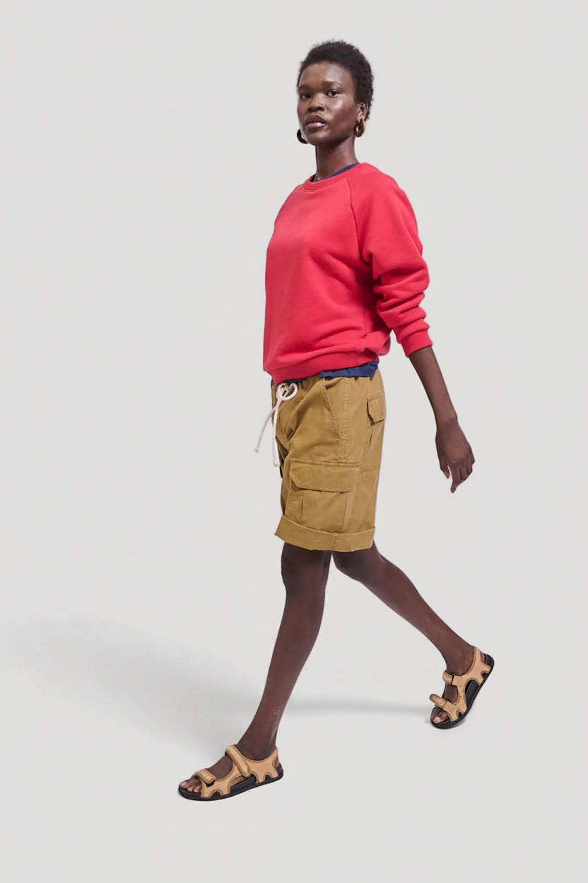 The Daily Sweatshirt in Red