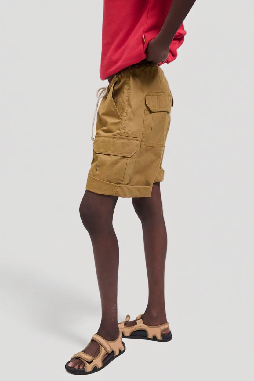 The Rope Tie Cargo Short in Camel