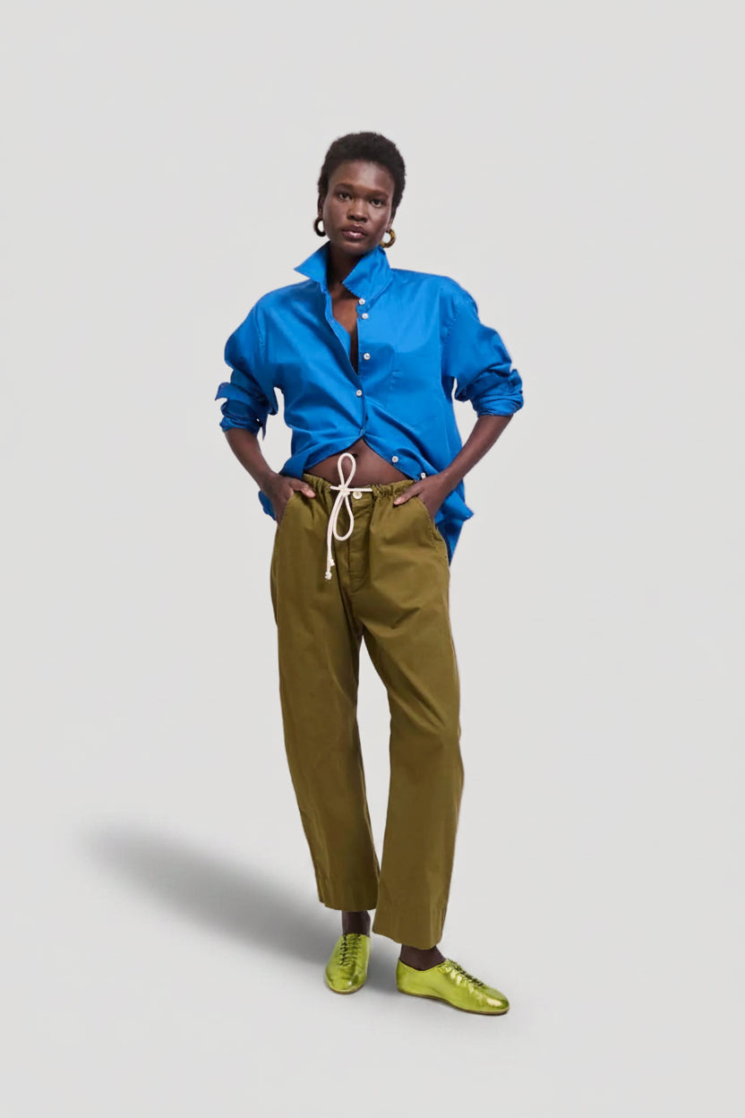 The Rope Tie Pant in Khaki