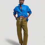The Rope Tie Pant in Khaki