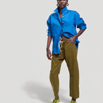 The Rope Tie Pant in Khaki