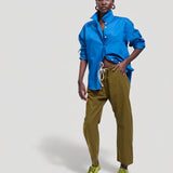 The Rope Tie Pant in Khaki