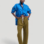 The Rope Tie Pant in Khaki
