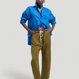 The Rope Tie Pant in Khaki