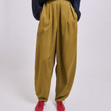 The Silk Arc Pant in Avo