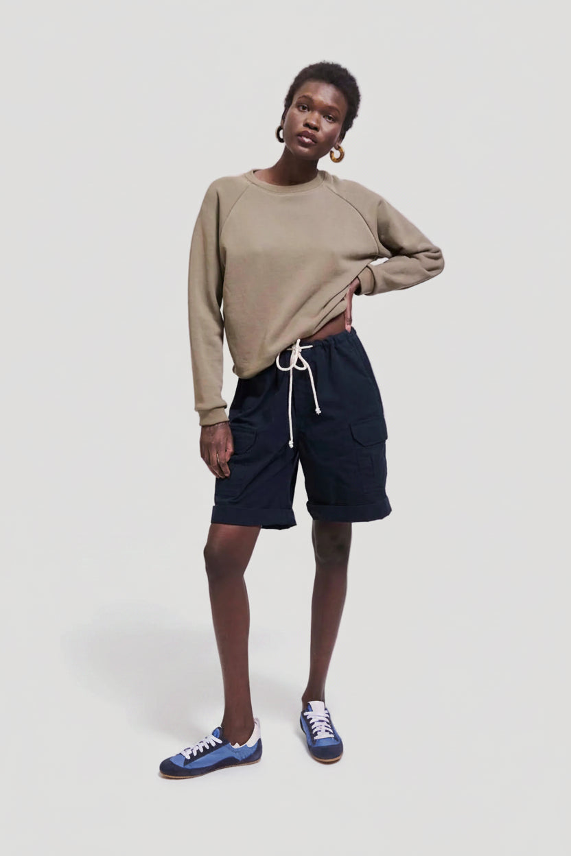 The Rope Tie Cargo Short in Navy