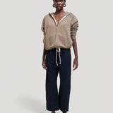 The Rope Tie Pant in Navy
