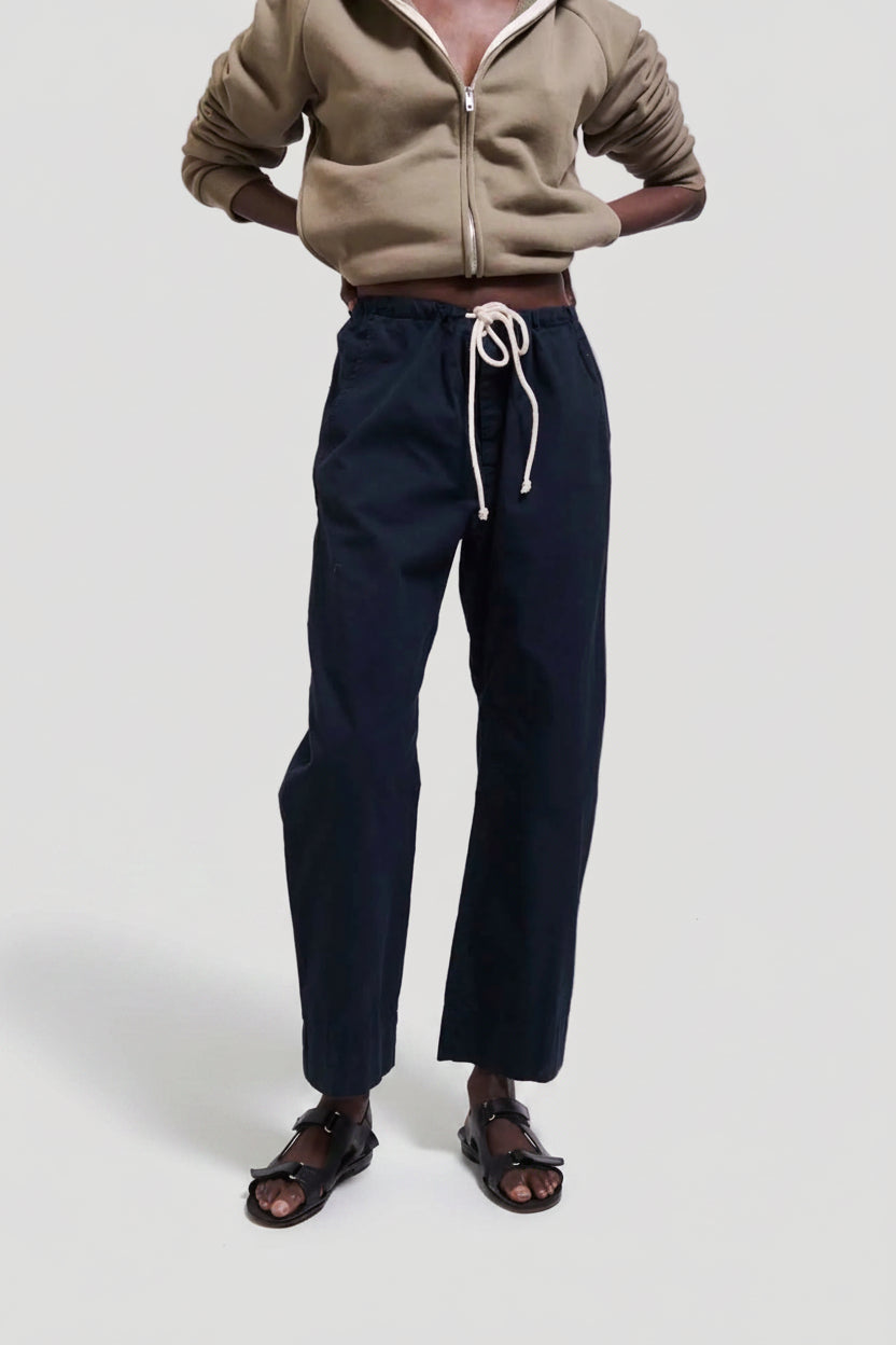 The Rope Tie Pant in Navy