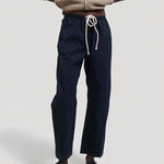 The Rope Tie Pant in Navy