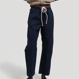 The Rope Tie Pant in Navy