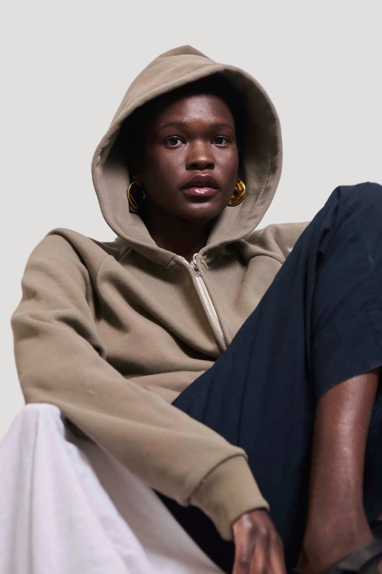 The Bird Hoodie in Loden