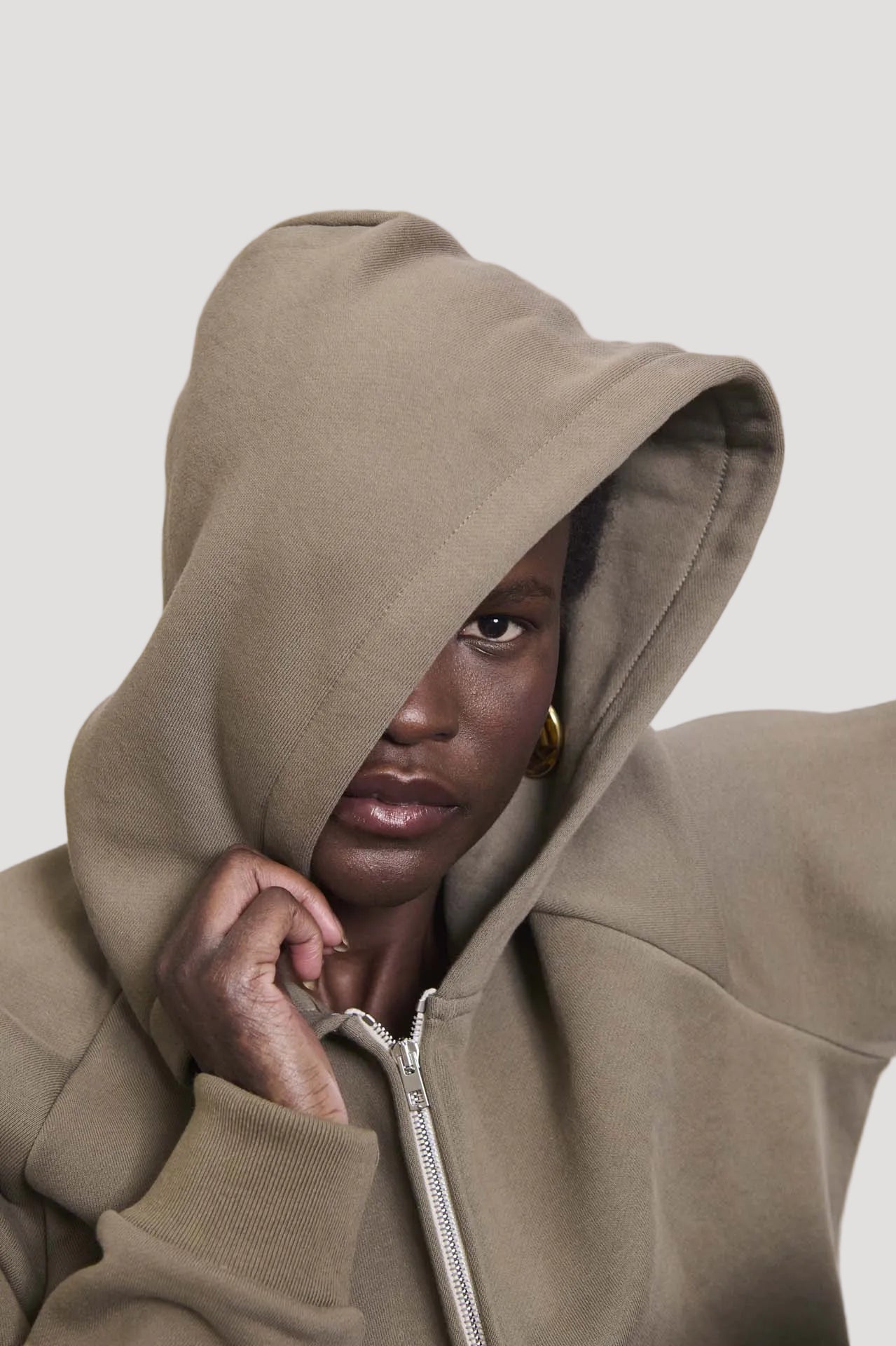 The Bird Hoodie in Loden