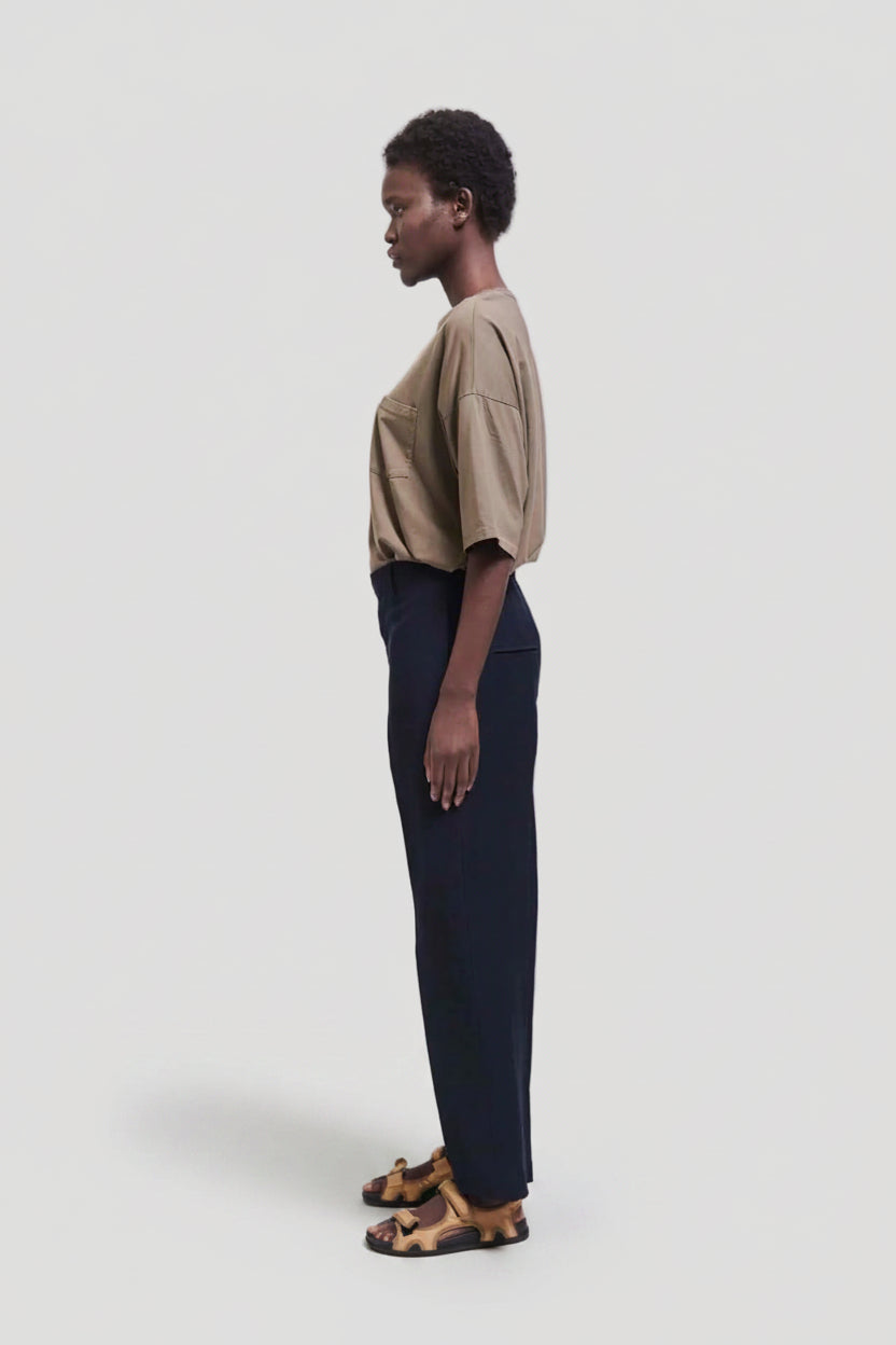 The Waist Tape Trouser in Navy