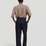 The Waist Tape Trouser in Navy