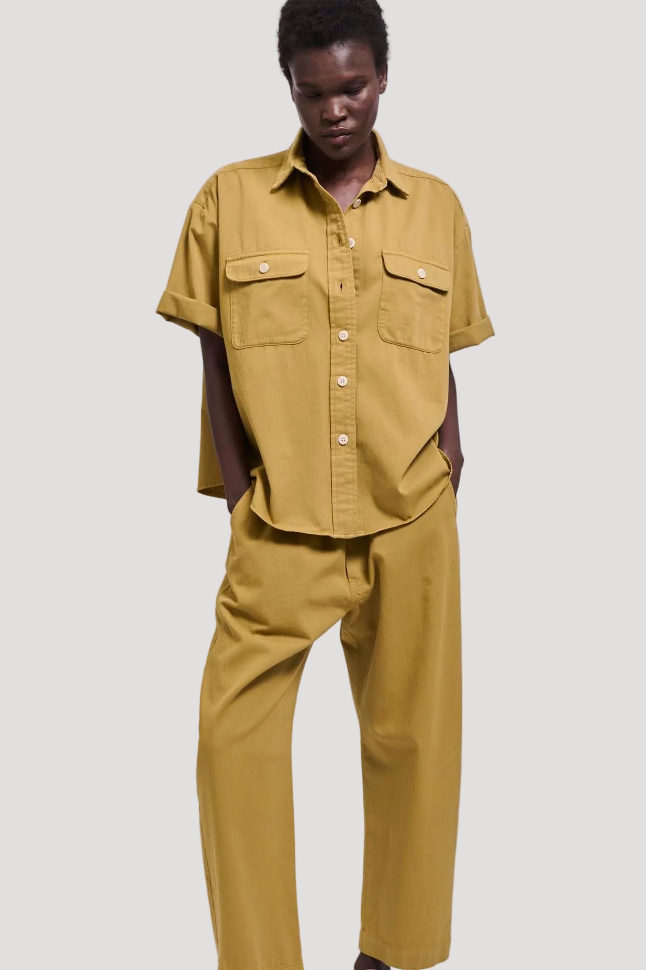The Scout Shirt in Tan