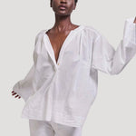 The Pascale Blouse in White