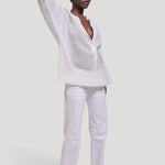 The Pascale Blouse in White