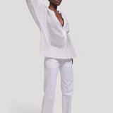 The Pascale Blouse in White