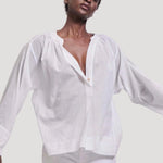 The Pascale Blouse in White