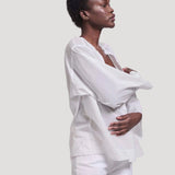 The Pascale Blouse in White