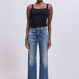 The Kenickie Blind Crease in Ione Indigo