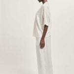 The Boxy Tee in White
